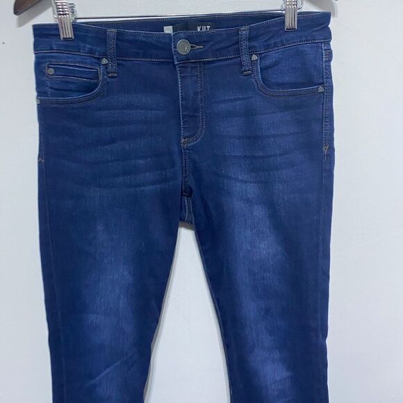 Kut Kloth Jeans Womens 8 Short Dark Wash Mia Skinny Leg Stretch Denim - Picture 2 of 9